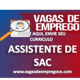 Vaga para Auxiliar de SAC – Maracanaú