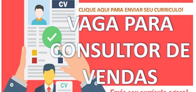 Consultoria em RH Recruta Consultor de Vendas norma