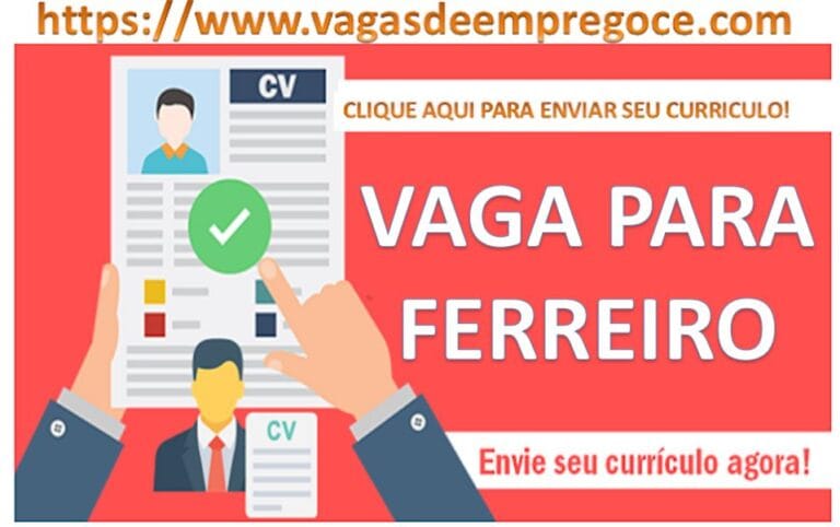 03 Vagas para: Ferreiro até 03/08/24