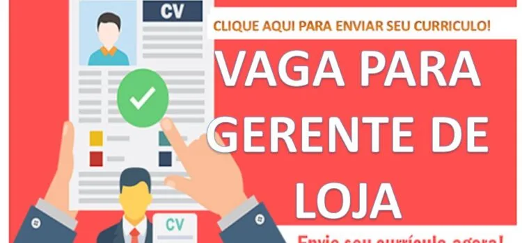 Vaga de Emprego Aberta para Gerente de Loja em Fortaleza no Shopping Solares