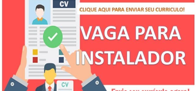 Auxiliar de Instalação em Maranguape, Fortaleza e Caucaia Auxiliar de Instalação em Maranguape, Fortaleza e Caucaia