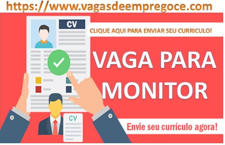 Vaga para Operador de Monitoramento