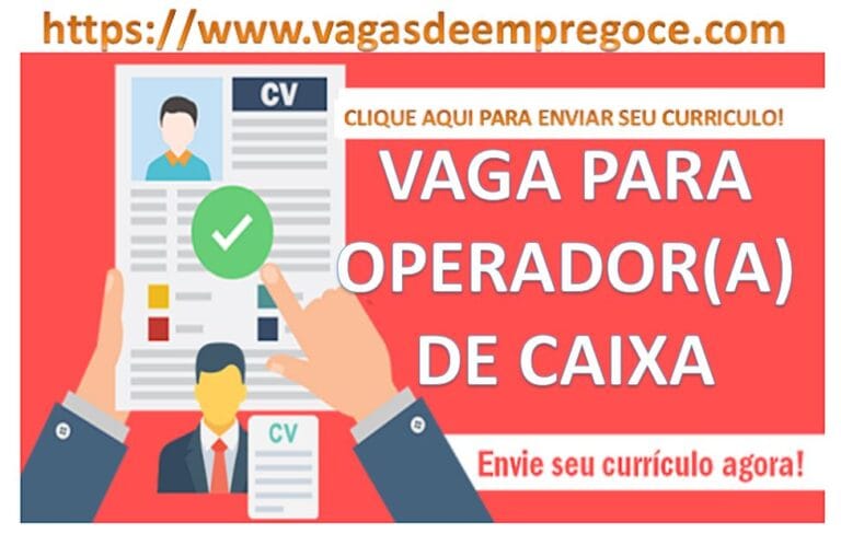 Vaga para Operador(a) de Caixa em Restaurante