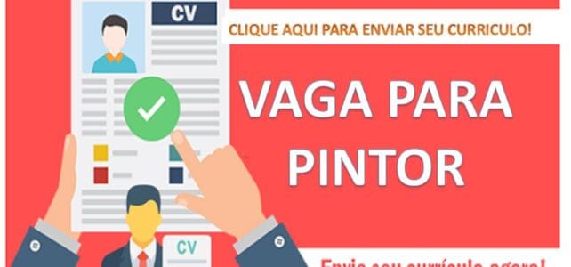 Vaga para Pintor Vaga para Pintor