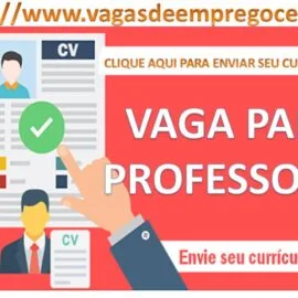 Colégio Sonho da Fantasia seleciona: Professores(as) e Auxiliar de Classe