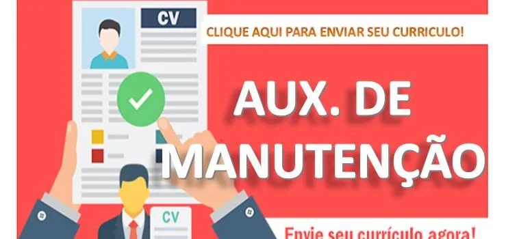 Vaga de Emprego para Auxiliar de Manutenção Predial em Aquiraz