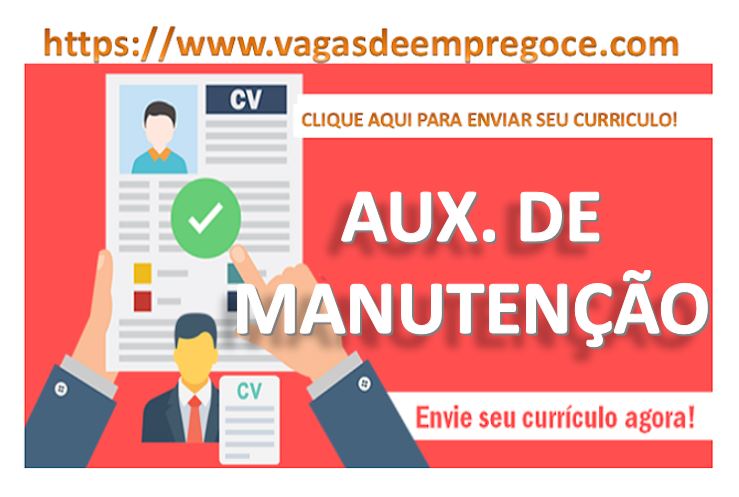 Auxliar de Manutenção