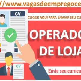 Vaga para Operador(a) de Supermercado