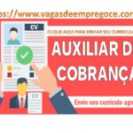 Auxiliar de Cobrança