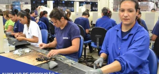 Sine Maracanaú Recruta Auxiliar de Produção (Escolinha) Sine Maracanaú Recruta Auxiliar de Produção (Escolinha)