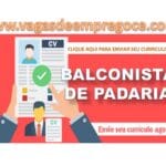 Balconista de Padaria