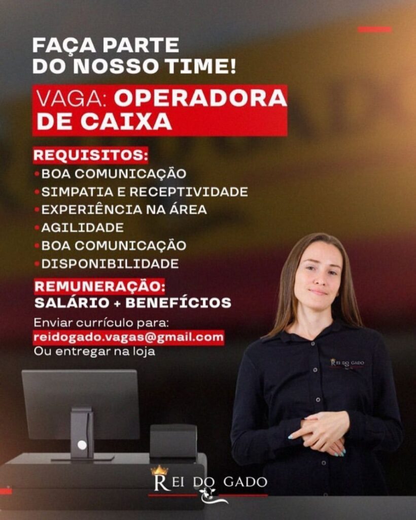 5109504635802070175_121-820x1024 Rei do Gado Seleciona Operador de Caixa