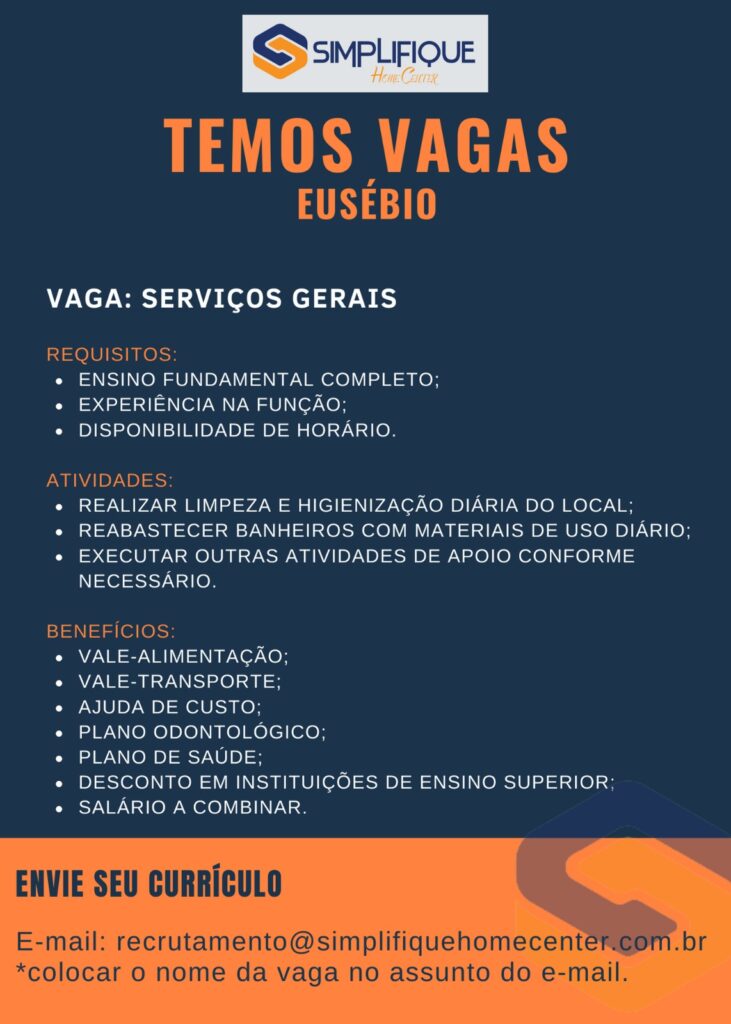 IMG-20230508-WA0005-731x1024 Vaga para Serviços Gerais em Eusébio