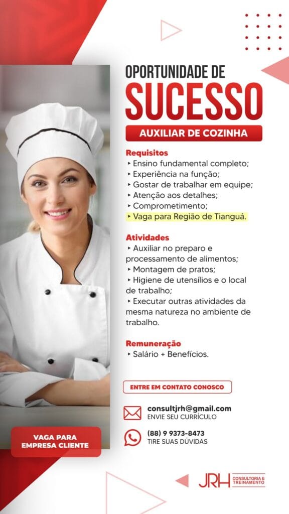IMG-20230824-WA0259-576x1024 JRH Seleciona Auxiliar de Cozinha em Tianguá Auxiliar de Cozinha Tianguá  