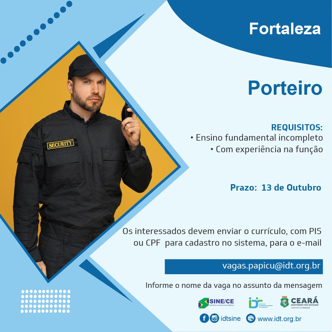 385817624_721596006673805_1174380940652508836_n Sine IDT Recruta Porteiro até 13/10/23