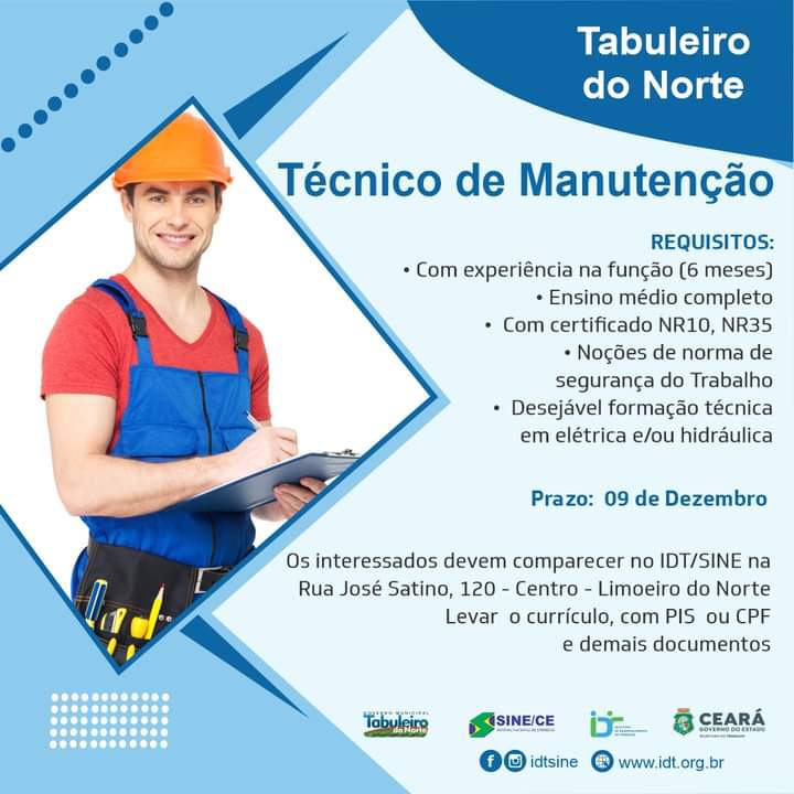 fb_img_17019033165554597125041343314767 Técnico de Manutenção até 09/12/23 (Tabuleiro do Norte)
