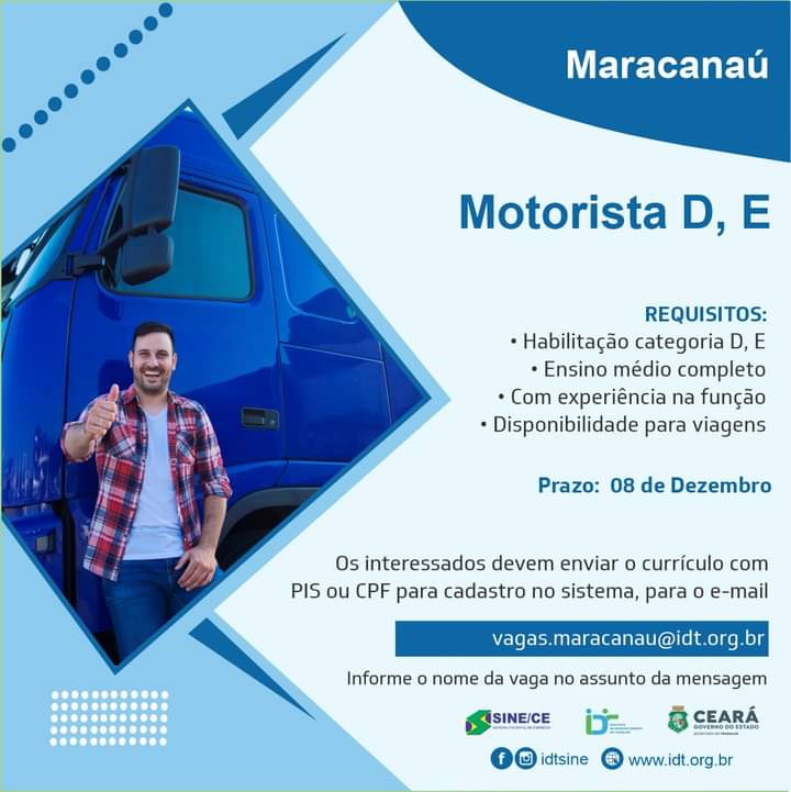 fb_img_17019033303788212683962076311165 Motorista Categoria D até 08/12/23 (Maracanaú)