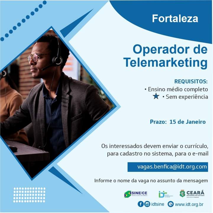 fb_img_17049946718391710797639076602382 Sine IDT Seleciona Operador de Telemarketing até 15/01/24 (Fortaleza) até 15/01/24, Não Exige Experiência