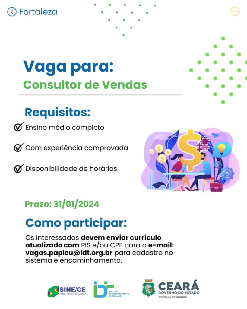 img-20240124-wa01547741560345975255074-819x1024 Sine IDT Seleciona Consultor de Vendas até 31/01/24 (Fortaleza)