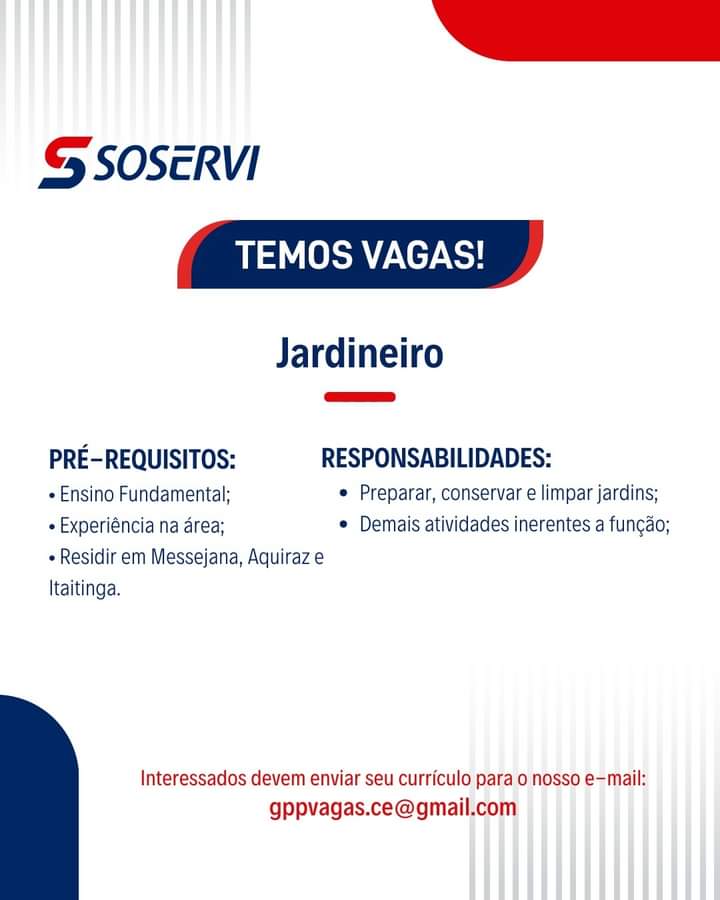 FB_IMG_1706995373584 Soservi Recruta Jardineiro