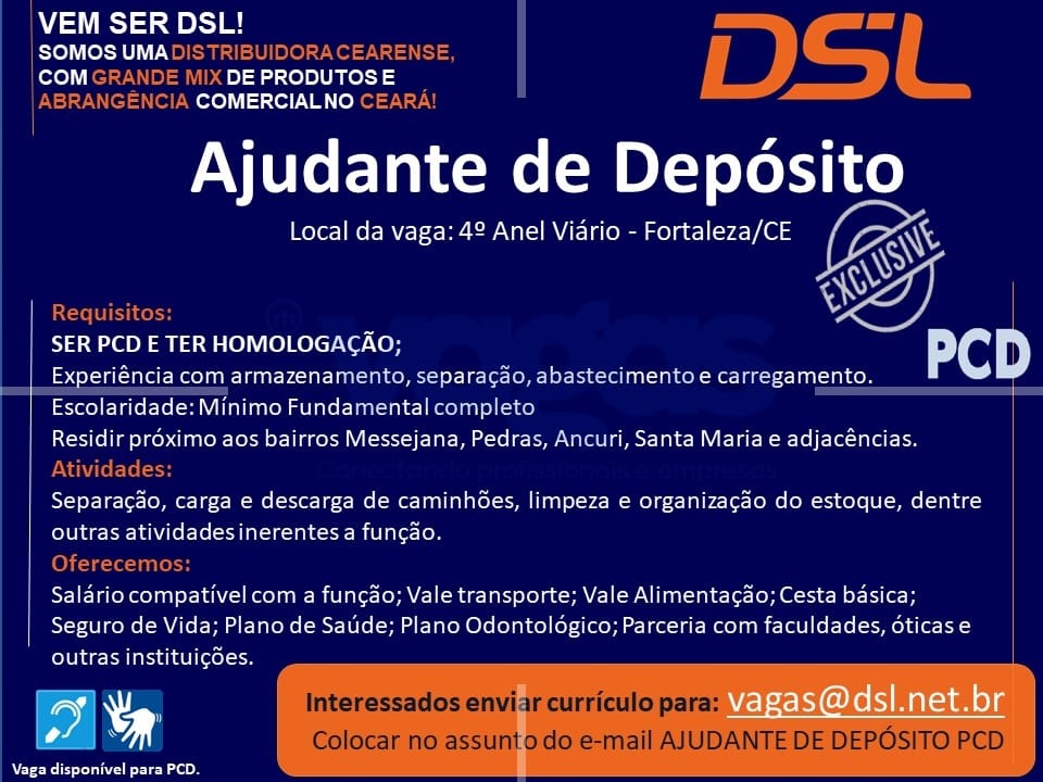 IMG-20240211-WA0679 DSL Recruta Ajudante de Depósito (PCD)