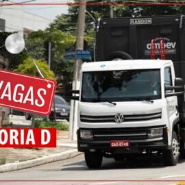 Vaga para Motorista  Categoria D