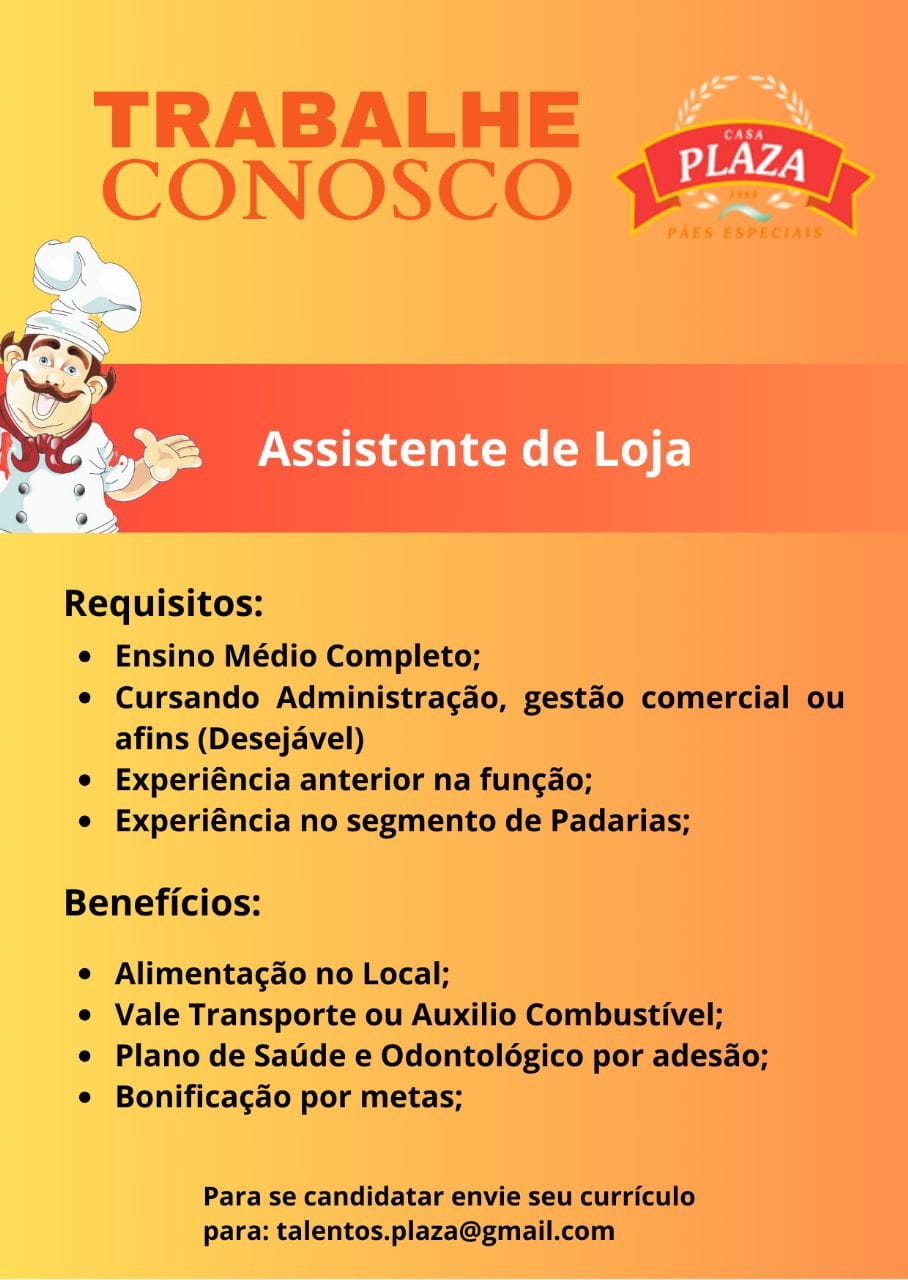 IMG-20240403-WA0208 Plaza Recruta Assistente de Loja Assistente de loja  