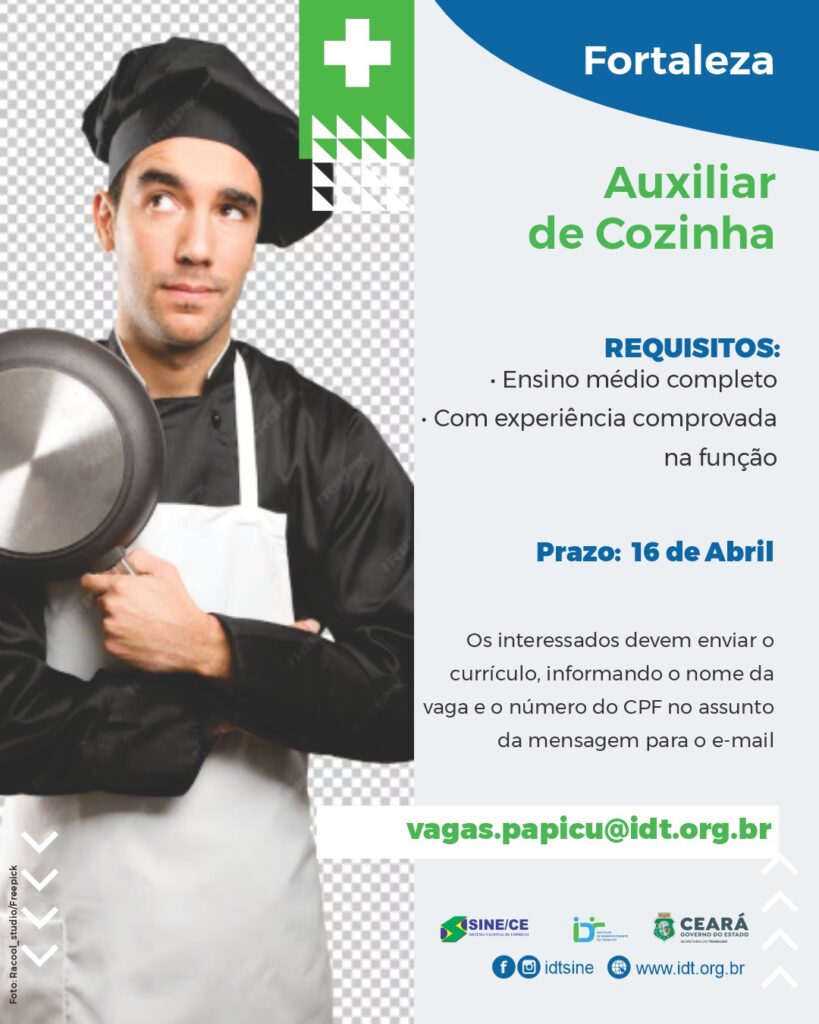 IMG-20240415-WA0030-819x1024 Sine Papipu Recruta Auxiliar de Cozinha até 16/04/24