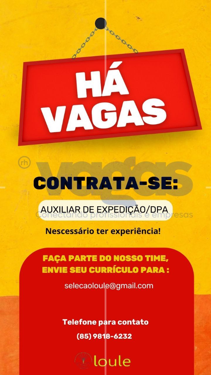 photo_5030642344688463060_y Vaga para Auxiliar de Expedição