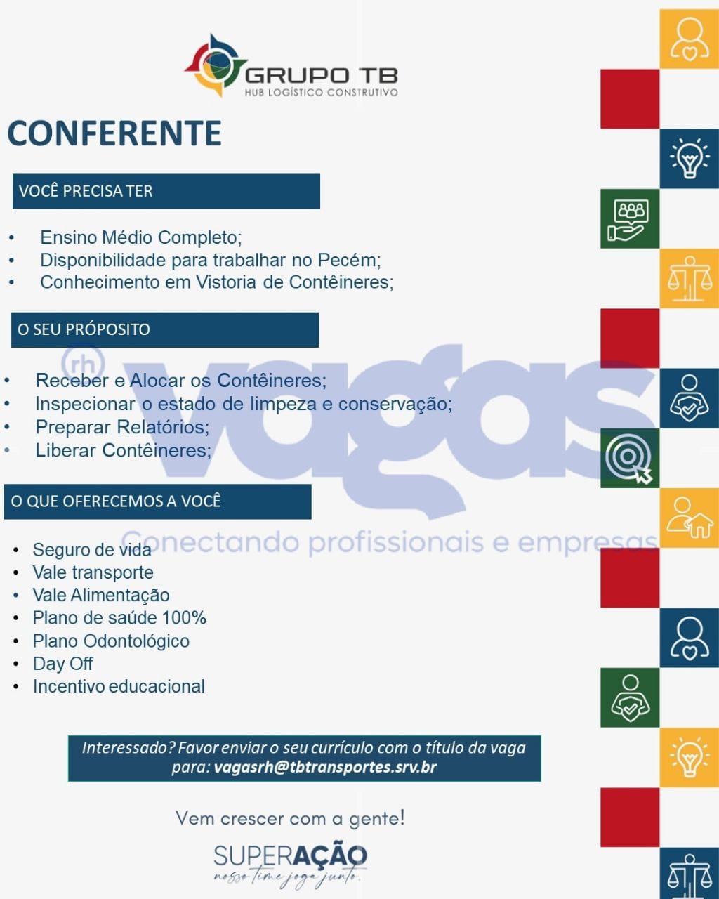 photo_5030642344688463061_y Grupo TB Recruta Conferente Conferente Fortaleza  