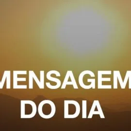 Mensagem do dia: Eu só posso imaginar