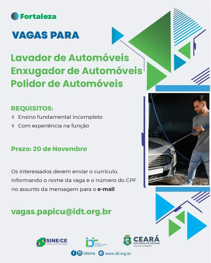 fb_img_1730732720936255006530814466316 Vagas para Lavadores de Automóveis, Enxugador e Polidor (Fortaleza)