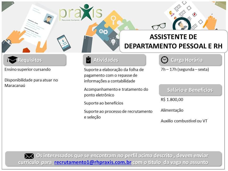 img-20241107-wa03314798942085746472368 RH Praxis Recruta Assistente de Departamento Pessoal