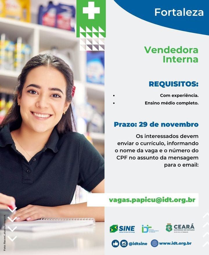 img-20241114-wa05291183842021392680432 Vaga para Vendedora Interna-Fortaleza
