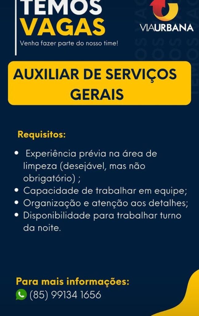 img-20241118-wa01499018129382014411738-647x1024 Via Urbana Seleciona Auxiliar de Serviços Gerais