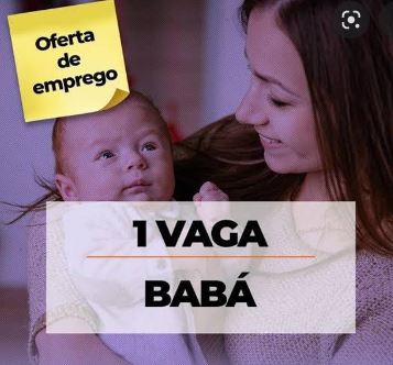 Vaga para Babá até 05/01/25