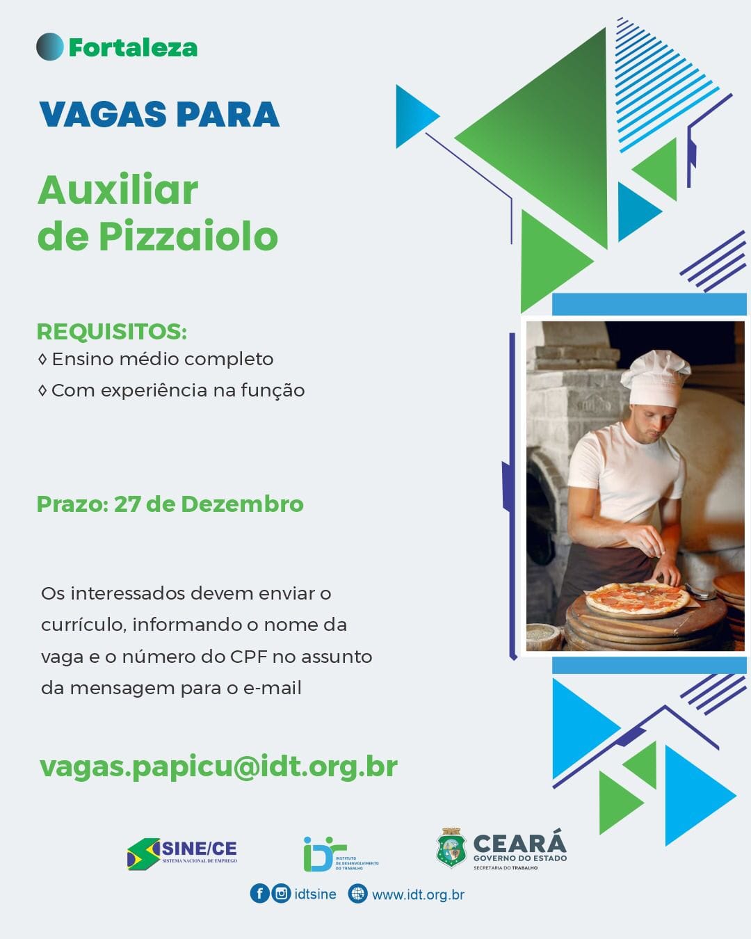 IMG-20241213-WA0163 Auxiliar de Pizzaiolo até 27/12/24 Pizzaiolo  