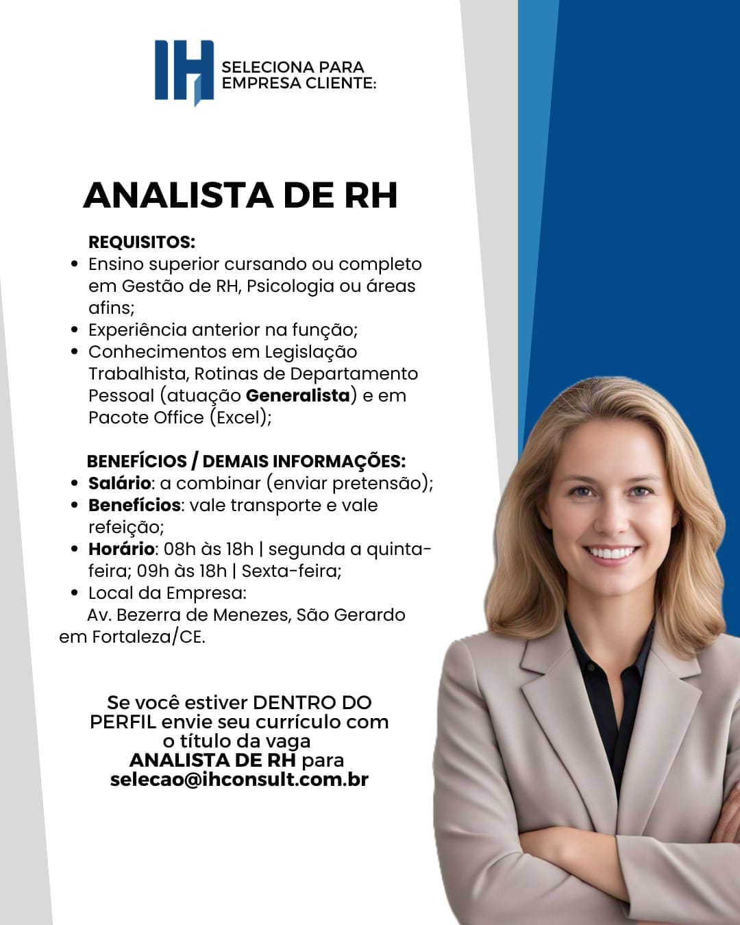 IMG-20241224-WA0128 Analista de RH Analista de RH Fortaleza Nível Superior  