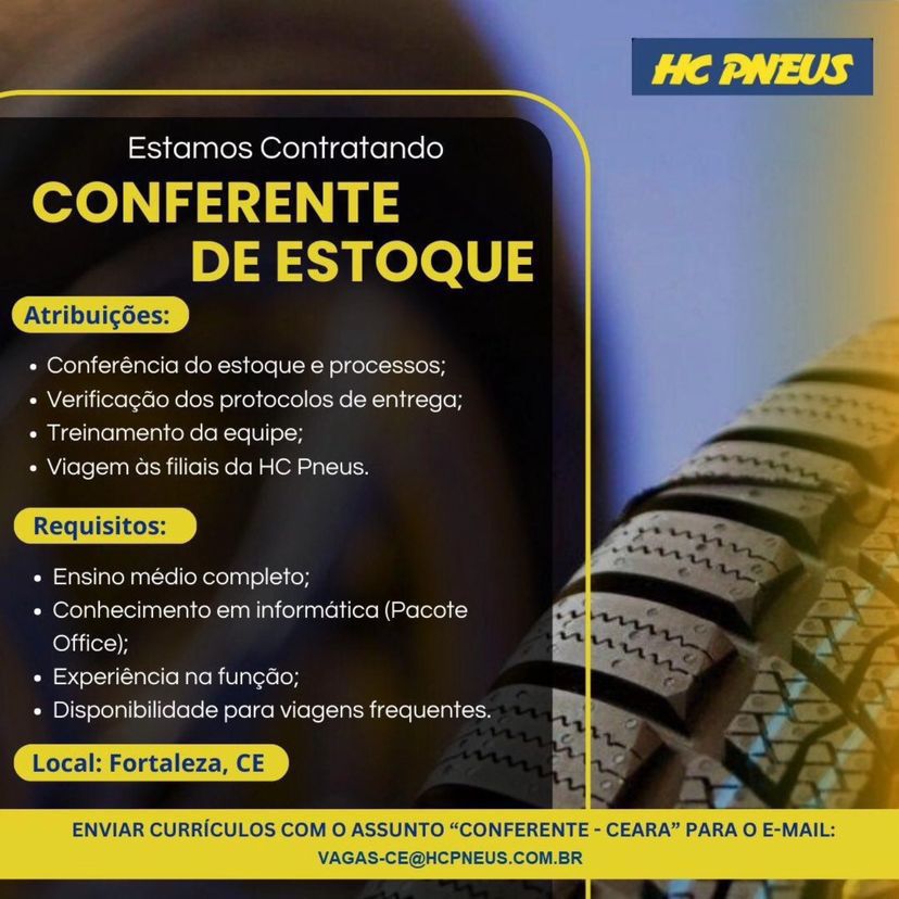 img-20241202-wa02977156046567734232965 HC Pneus Recruta Conferente de Estoque