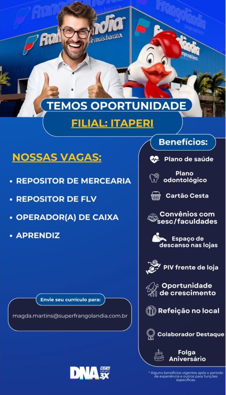 IMG-20250102-WA0252 Vaga para Jovem Aprendiz Ensino Médio Fortaleza Jovem Aprendiz Supermercado  