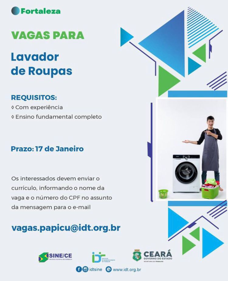 img-20250105-wa0060310432531414107175 Oportunidade para Lavador de Roupas até 17/01/25
