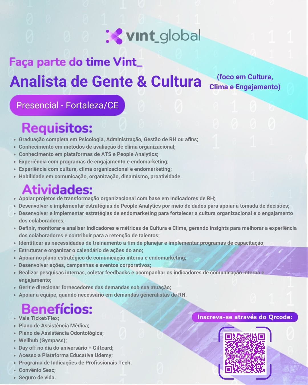 img-20250116-wa03274469762311320999764 Vint Global Recruta Analista de Gente e Cultura Analista de RH  