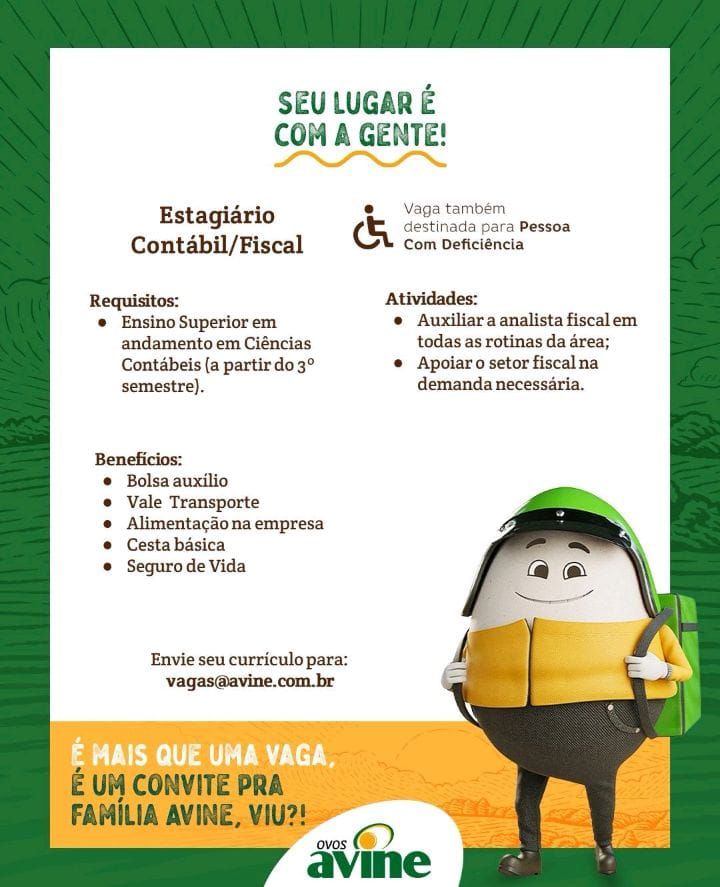 img-20250123-wa02678512458596064292552 Avine Recursos Estagiário(a) em Contabilidade/Fiscal