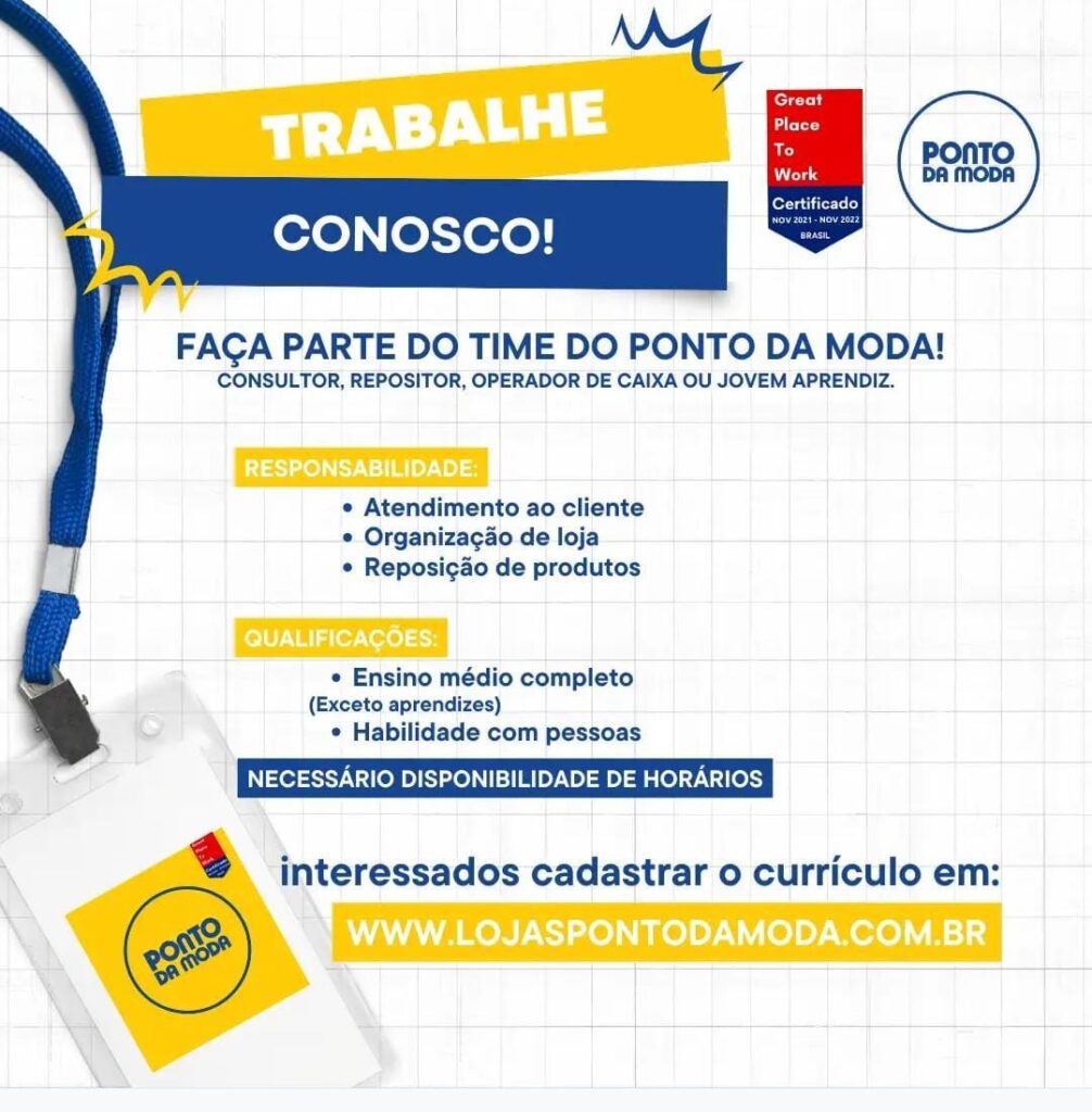 img-20250125-wa01566337294113389412409-1006x1024 Ponto da Moda Contrata para Diversas Oportunidades em Fortaleza-CE