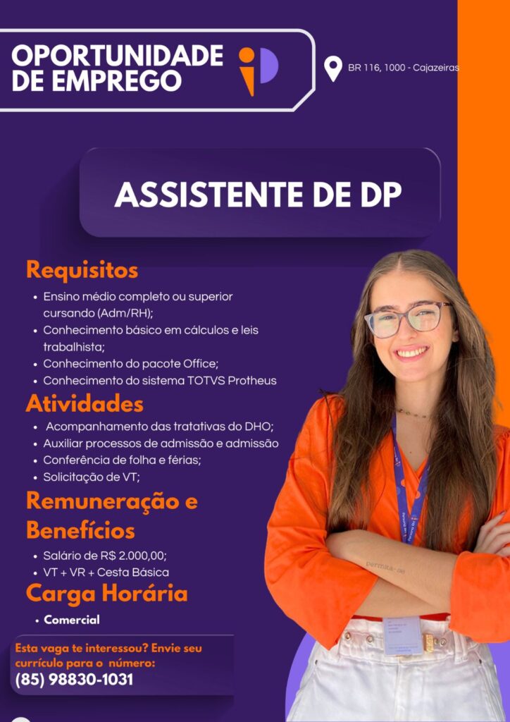 img-20250128-wa01623793102070590489460-724x1024 Vaga para Assistente de Departamento Pessoal Assistente De Departamento Pessoal  