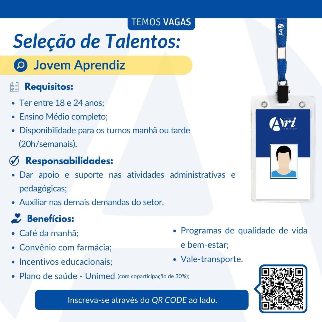 IMG_20250221_085028_937 Ari de Sá Seleciona Jovem Aprendiz Jovem Aprendiz