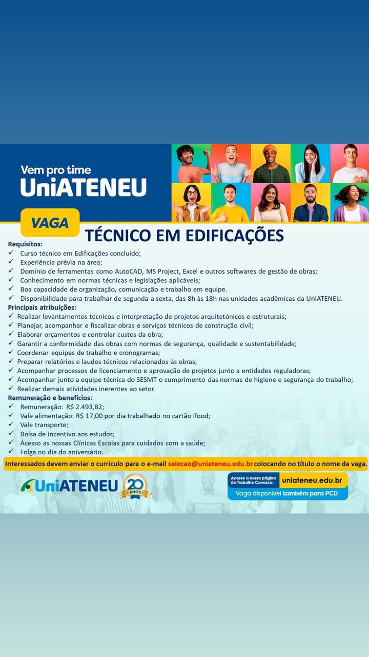 img-20250220-wa02483305610004420860953 UniAteneu Oferta Vagas para Fortaleza, Confira! Diversas Oportunidades  
