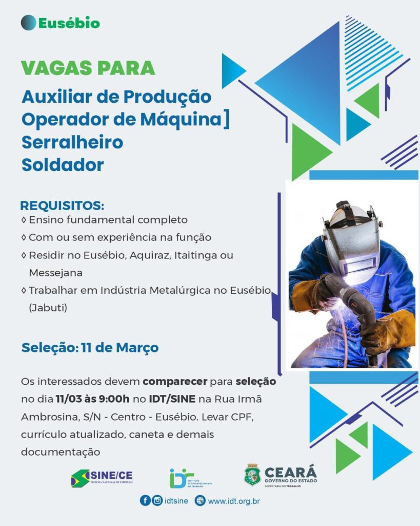 img_20250307_152927_423629489381120238492-819x1024 Vagas para Auxiliar de Produção, Soldador, OperadordeMáquina e Serralheiro - Eusébio 11/03/2025 as 09hs