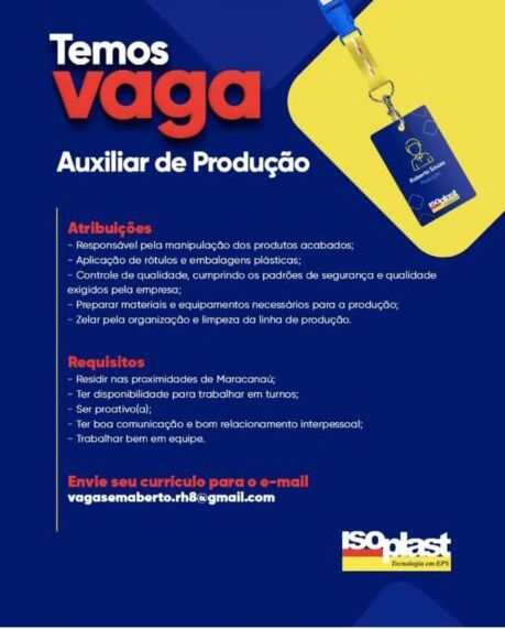 image_editor_output_image-1652775407-17465531589844311245623875216044 Vaga para Auxiliar de Produção