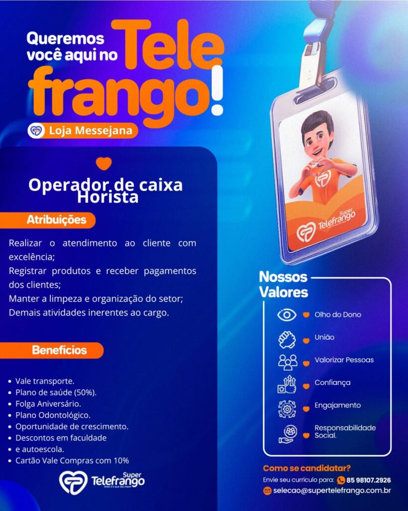 img-20250506-wa04942933737129725916476-819x1024 Tele Frango Abre Diversas Oportunidades em Fortaleza-CE
